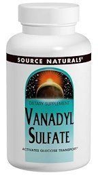 Source Naturals Vanadyl Sulfate, 10 mg, 100 Tab 417276 фото