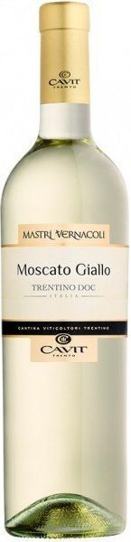 Вино Cavit Mastri Vernacoli Moscato Giallo белое полусухое 0.75л (VTS2407280) 741153 фото
