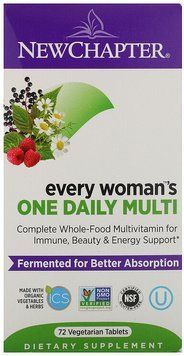 New Chapter, Every Woman's One Daily Multi, 72 Vegetarian Tablets (NCR-0303) 631814 фото