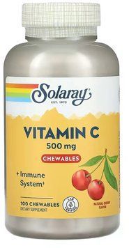 Solaray Vitamin C 500mg - 100 chewables 1452628 фото