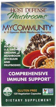 Fungi Perfecti MyCommunity, Comprehensive Immune Support, 120 Vegetarian Capsule (FPI-03813) 654827 фото