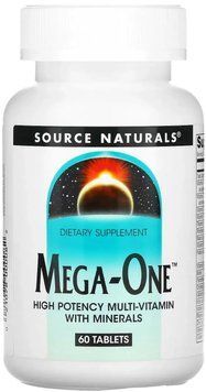 Source Naturals Mega-One - 60 Tablets 1452219 фото