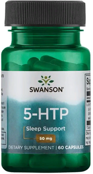 Swanson, 5-HTP 50 mg 60 caps (SWA-11236) 607775 фото