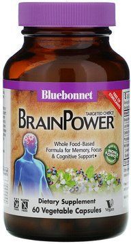 Bluebonnet Nutrition, Targeted Choice, BrainPower, 60 Vegetable Capsules (2054) 626488 фото