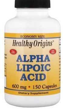 Healthy Origins Alpha Lipoic Acid 600 mg 150 caps Альфа-ліпоєва кислота 534435 фото