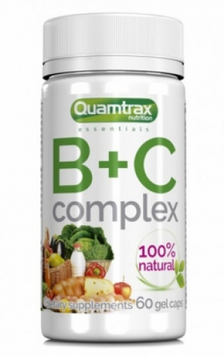 Quamtrax B + C Complex 60 Capsules 720681 фото