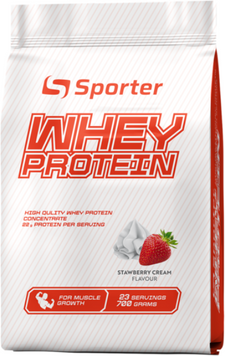 Протеїн Sporter Whey Protein 700 g / 23 servings / strawberry cream 1053467 фото
