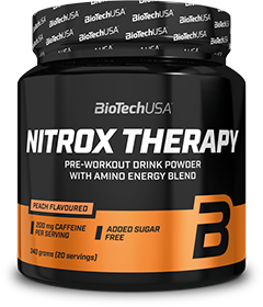 BioTechUSA Nitrox Therapy 340 g /20 servings/ Peach 384404 фото