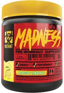 Mutant Madness 225 g / 30 servings / Roadside Lemonade 690586 фото