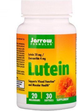 Jarrow Formulas Lutein 20 mg 30 Softgels Лютеин 534513 фото