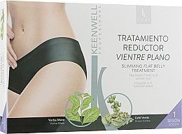 Keenwell K-Body One Treatment Slimming Flat Belly Treatment Набор жиросжигающий и укрепляющий Плоский живот (12.5ml + 90g + 35ml) 875062 фото
