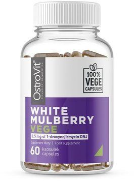 OstroVit Vege White Mulberry Комплекс для зниження ваги 60 вегакапсул 937722 фото