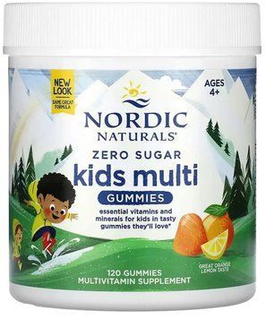 Nordic Naturals Zero Sugar Kids Multi -120 gummies 1453316 фото