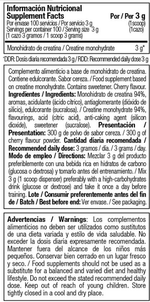 Zoomad Labs Raw One Creatine 300 g / 100 servings / cherry 1113067 фото
