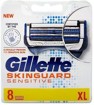 Gillette SkinGuard Sensitive Сменные касеты для бритья 8 шт 1300447 фото