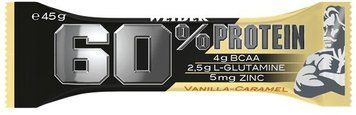 Weider 60% Protein Bar 45 g Coconut Crisp 392521 фото