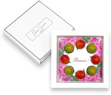 Цукерки шоколадні з начинкою Laviva Chocolate Box "Congratulations" Вітаю 120 г (UA-0014) 1381050 фото