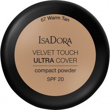 IsaDora Velvet Touch Compact Powder №67 Warm Tan Пудра компактна 10 g 869893 фото
