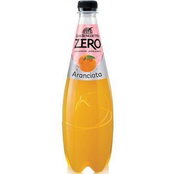 Упаковка сокосодержащего газированного напитка San Benedetto Zero Orange без сахара 6х0.75 л (8001620012406_6) 1328541 фото