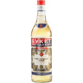 Вино ароматизоване Букет Молдови Білий, солодке біле, 16% 1 л 957778 фото