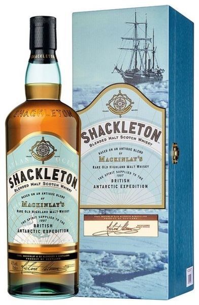 Виски Whyte & Mackay Shackleton в деревянной коробке 0.7л 40% (WNF5013967000216) 1215454 фото