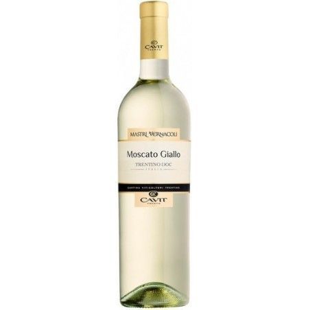 Вино Cavit Mastri Vernacoli Moscato Giallo белое полусухое 0.75л (VTS2407280) 741153 фото