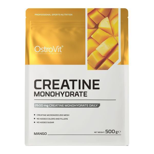 Креатин OstroVit Creatine Monohydrate 500 g /200 servings/ Mango 391286 фото