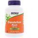 NOW Foods DANDELION ROOT 500 mg 100 VCAPS Корінь кульбаби 520661 фото 1