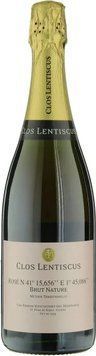 Ігристе вино Clos Lentiscus Rose 41'N Brut Nature рожеве нон-дозаж 0.75 л (BWR4379) 1208545 фото