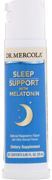 Dr. Mercola Melatonin Sleep Support 25 ml Raspberry Flavor (MCL-01197) 585126 фото
