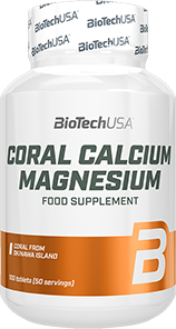 BioTechUSA Coral Calcium-Magnesium 100 tabs 382775 фото