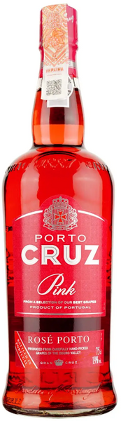 Портвейн Porto Cruz Pink рожевий сухий 19% 0.75 л (WNF3147699106525) 1215401 фото