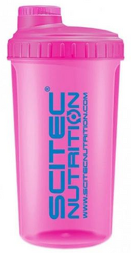 Шейкер Scitec Nutrition SHAKER (прозрачный) 700 ml Pink 1017267 фото