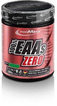 Амінокислота для спорту IronMaxx 100% EAAs Zero 500 g / 33 servings / Wild Berry 667285 фото