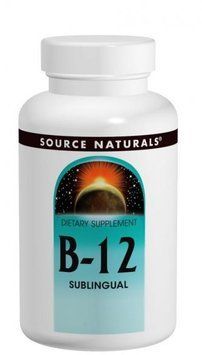 Source Naturals Vitamin В-12 2000 mcg Витамин В-12 200 таблеток для рассасывания 893765 фото