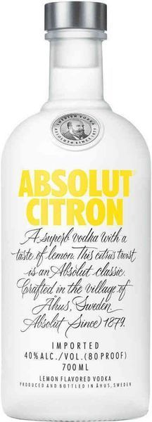 Горілка Absolut Сitron 0.7л 40% 714883 фото Горілка Absolut Сitron 0.7л 40% 714883 фото