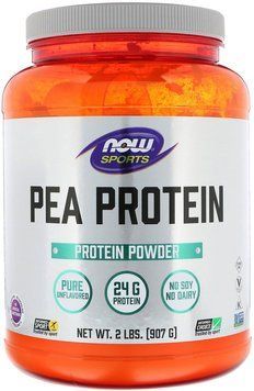 Протеин Now Foods Pea Protein, 907 g /27 servings/ Unflavored 686306 фото
