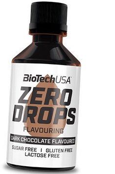 Заменитель питания BioTechUSA Zero Drops 50 ml /100 servings/ Dark Chocolate 690274 фото