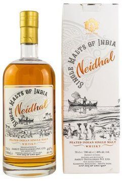 Віскі односолодовий Amrut Neidhal Peated Single Malt 46% 0.7 л gift box (BWW5063) 1250461 фото