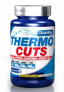 Жиросжигатель Quamtrax Thermocuts 120 Capsules 721441 фото