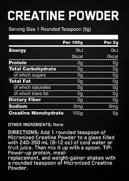 Креатин Optimum Nutrition Creatine Powder 150 g/30 servings/Unflavored 584724 фото