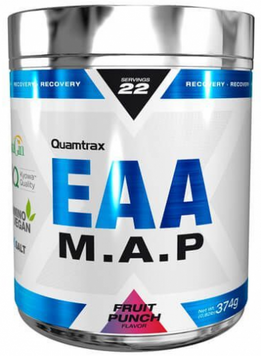 Амінокислота для спорту Quamtrax EAA M.A.P 374 g/22 servings/Rum Punch 968238 фото