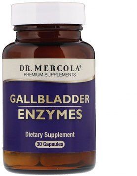 Dr. Mercola Gallbladder Enzymes 30 Caps Ферменти 550740 фото