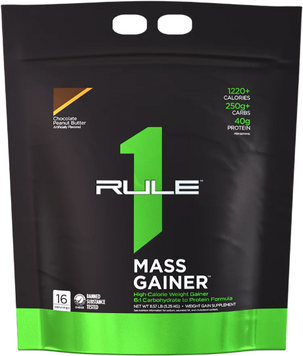 Гейнер Rule 1 Mass 5250 g / 16 servings / Chocolate - peanut butter 1155930 фото