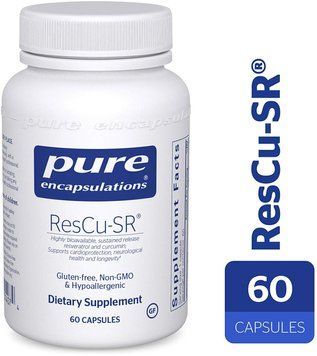 Pure Encapsulations ResCu-SR 60 caps Ресвератрол і куркумін (PE-01407) 554141 фото