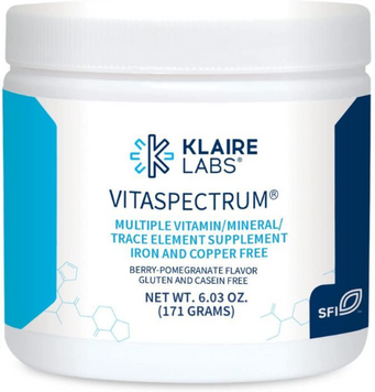 Klaire Labs (Vitaspectrum) Berry-Pomegranat Витамины и минералы ягодно-гранатовый вкус 171 г 1090383 фото