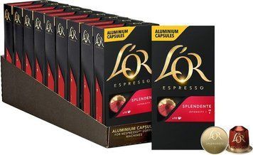 Кофе в капсулах L'OR Espresso Splendente шоубокс 100х5.2 г (8711000360149) 1381258 фото