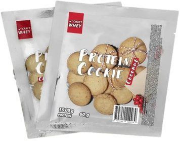 Craft Whey Protein Cookie - 60g Coconut 1459690 фото