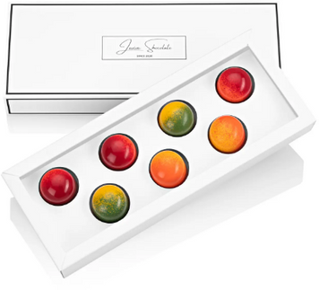 Цукерки шоколадні з начинкою Laviva Chocolate Galaxy Box of 7 bonbons Galaxy 105 г (UA-0016) 1381051 фото
