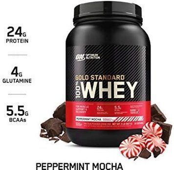 Протеин Optimum Nutrition 100% Whey Gold Standard 907 g / 29 servings / Peppermint Mocha 586006 фото